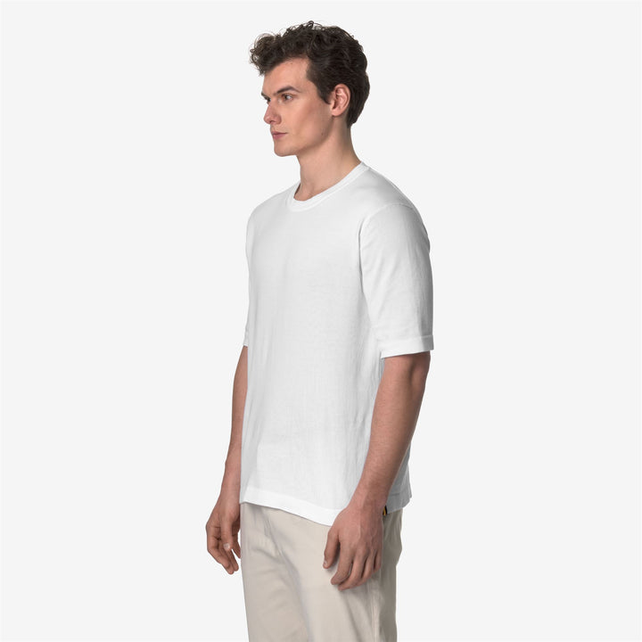 Pullover in Cotone Grigio Bianco Uomo per Uso Cittadino 4