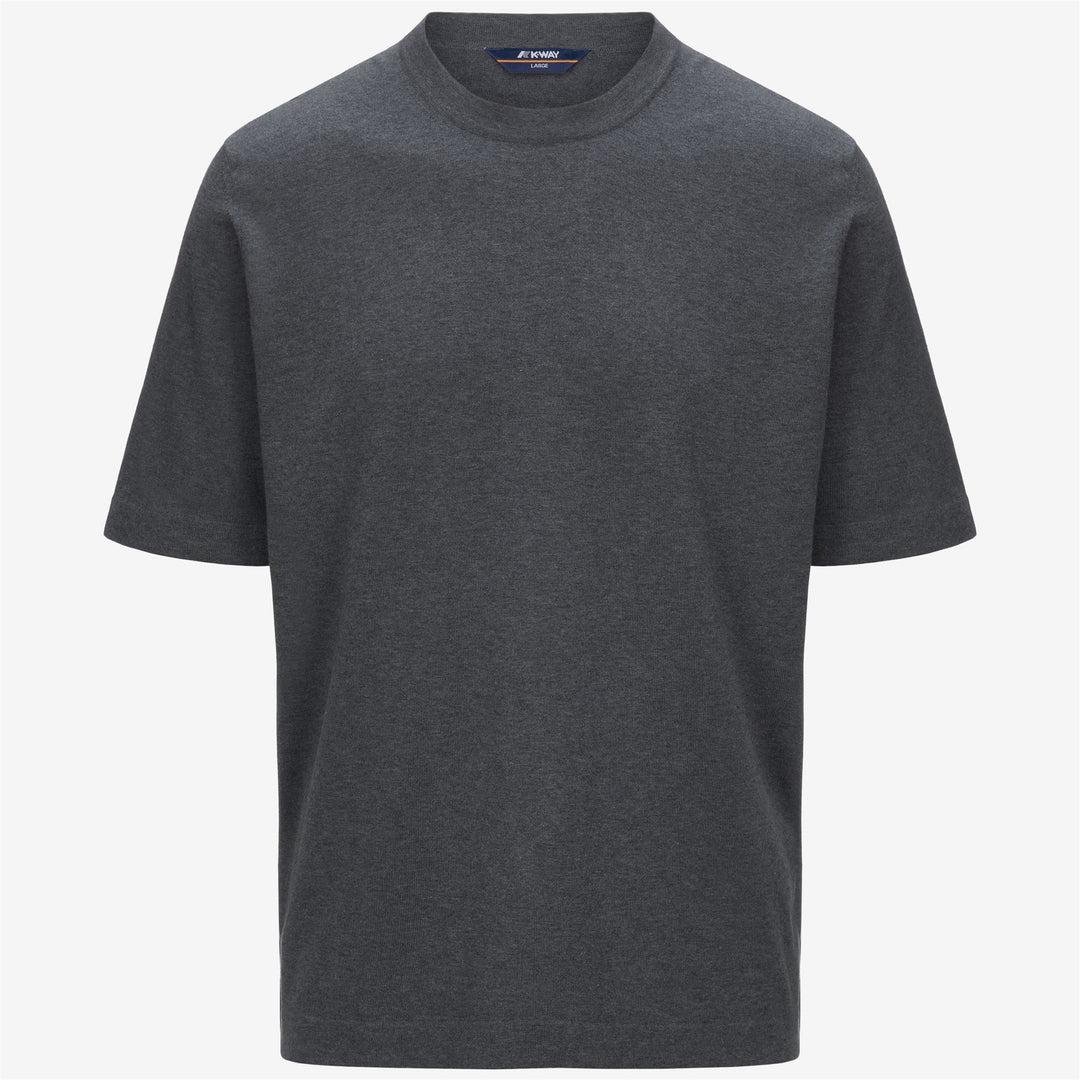 Grey Men's Cotton Crew Neck Pullover for City Wear main