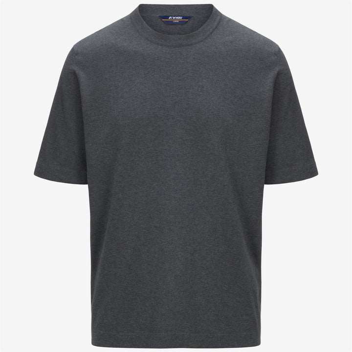 Grey Men's Cotton Crew Neck Pullover for City Wear 5