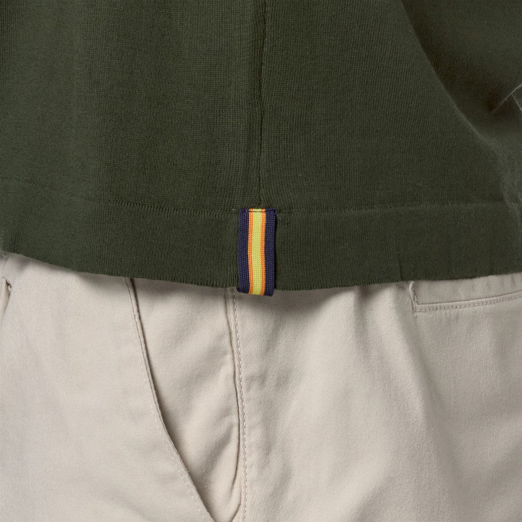 Knitwear_MAN_COMBE_Pull Over_Green Africa - Commercial 7