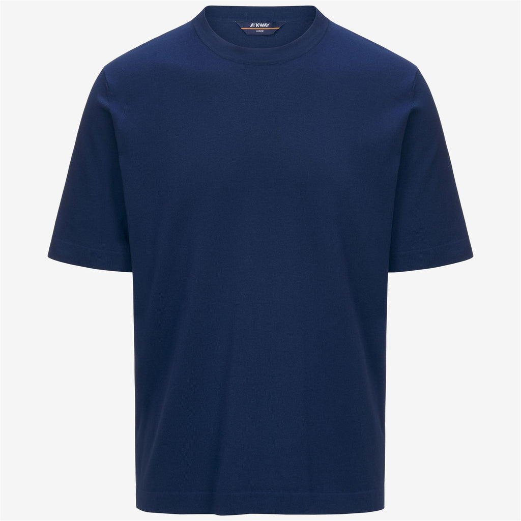 Knitwear_MAN_COMBE_Pull Over_Blue Depths - Commercial 1
