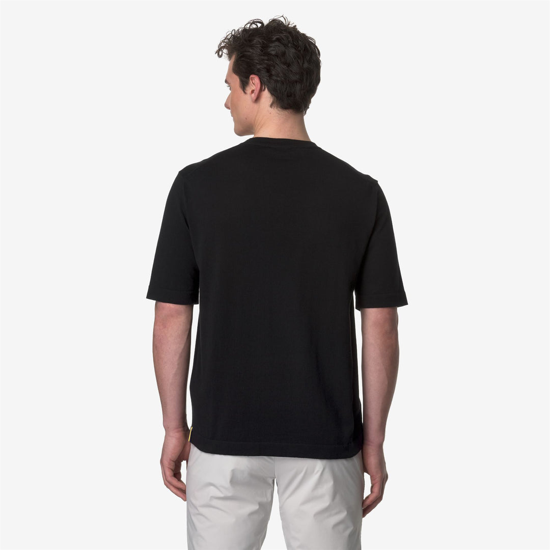 Pullover in Cotone Nero Grigio Uomo Collo Giro per Uso Cittadino main