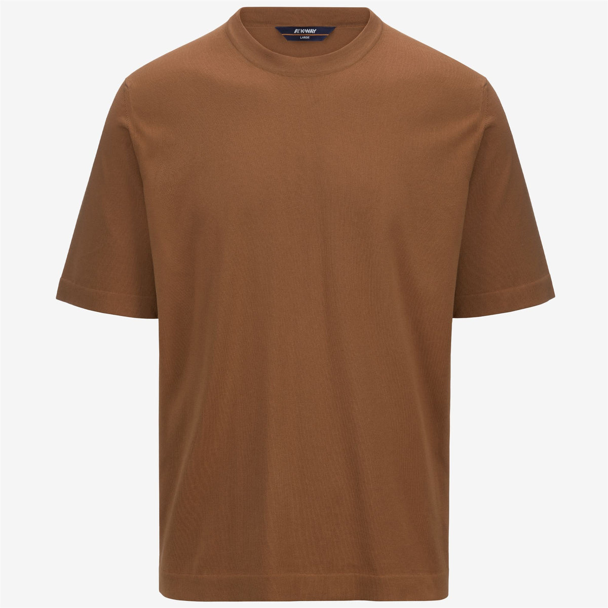 Knitwear_MAN_COMBE_Pull Over_Brown Bran - Commercial 1