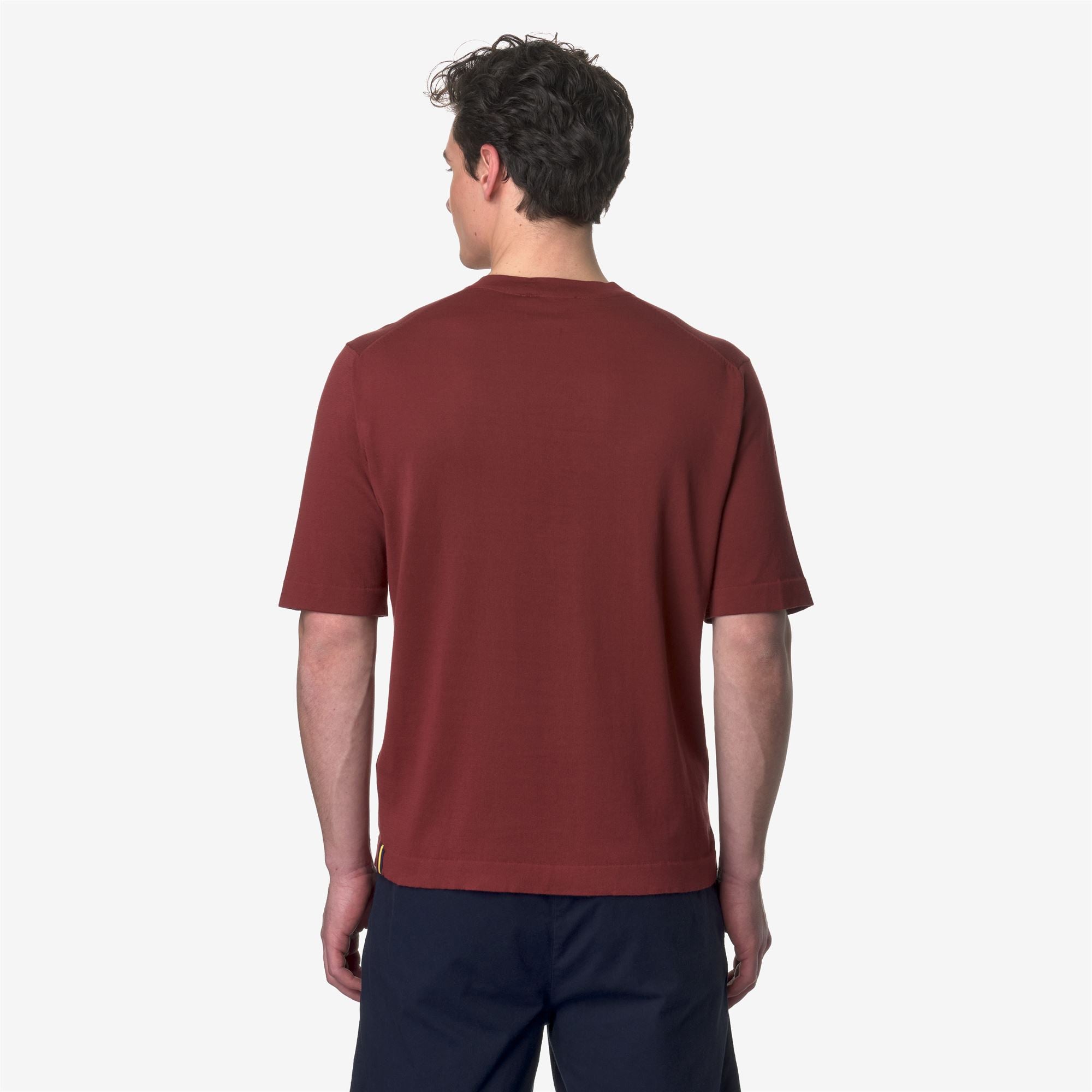 Knitwear_MAN_COMBE_Pull Over_Brown Fiery - Commercial 6
