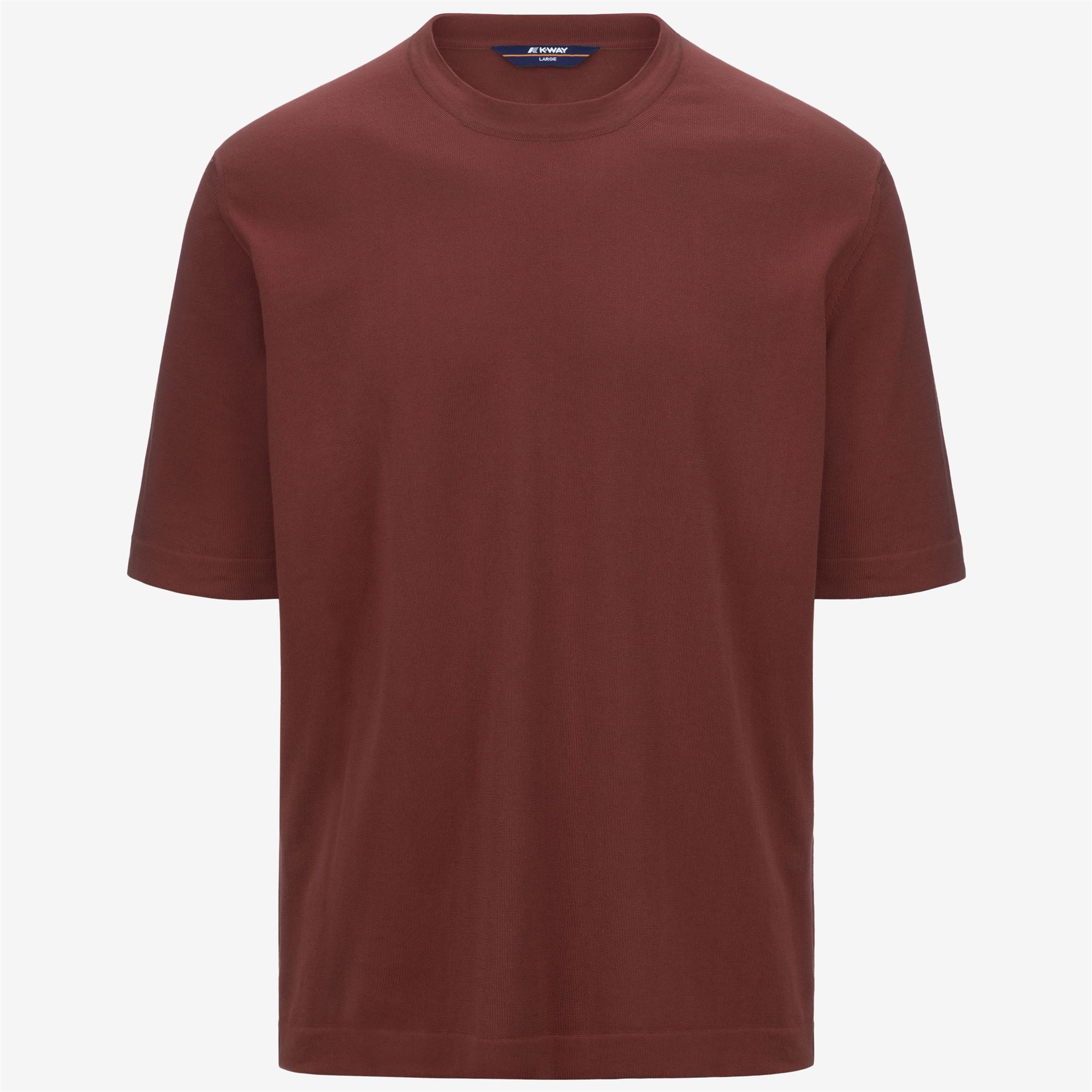 Knitwear_MAN_COMBE_Pull Over_Brown Fiery - Commercial 1
