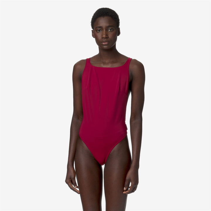 Bathing Suits Woman BRICY Swimsuit RED PERSIAN Dressed Back (jpg Rgb)		