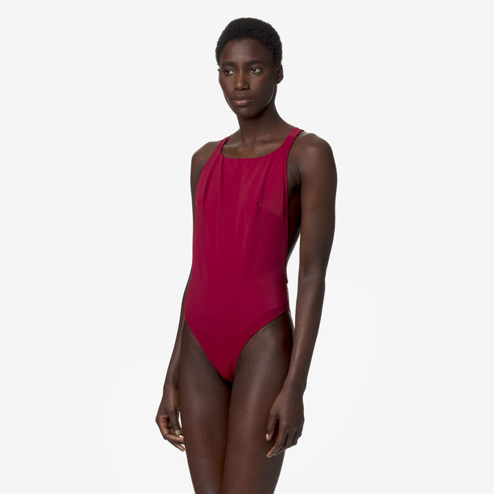 Bathing Suits Woman BRICY Swimsuit RED PERSIAN Detail (jpg Rgb)			
