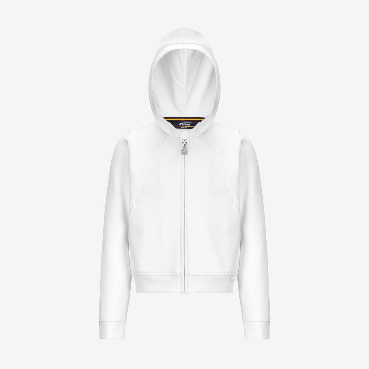 Fleece_GIRL_P. RENA INTERLOCK_Jacket_White - Commercial 1