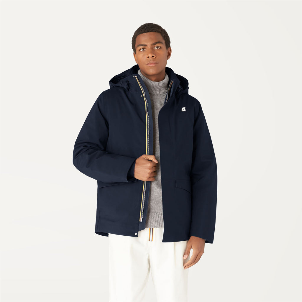 Jackets_Man_JACKEL BONDED PADDED_Short_Blue Depth - Commercial 4
