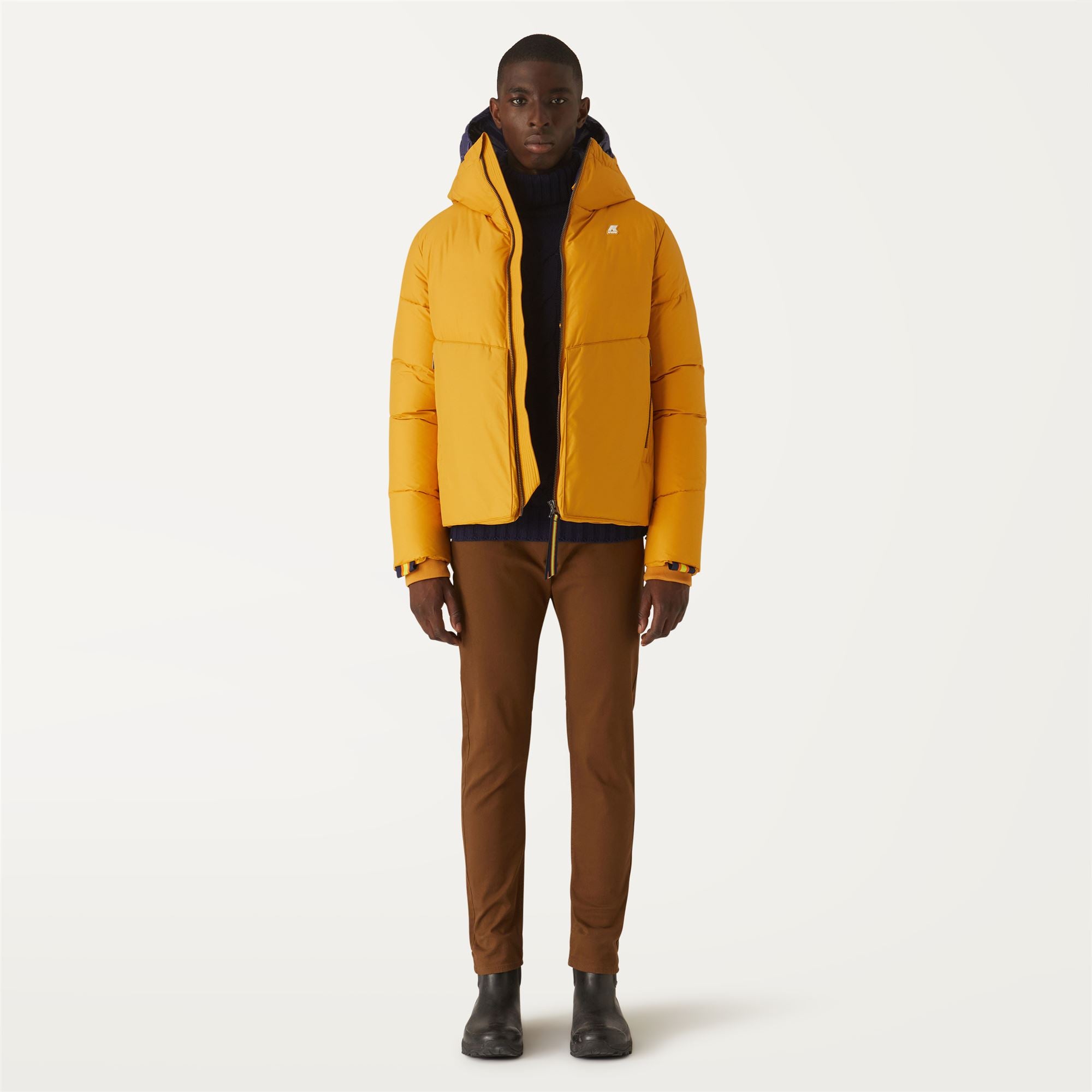 Jackets_Man_HUGOL THERMO SOFT TOUCH_Short_YELLOW RASPBERRY - BLUE MEDIEVAL - Commercial 4