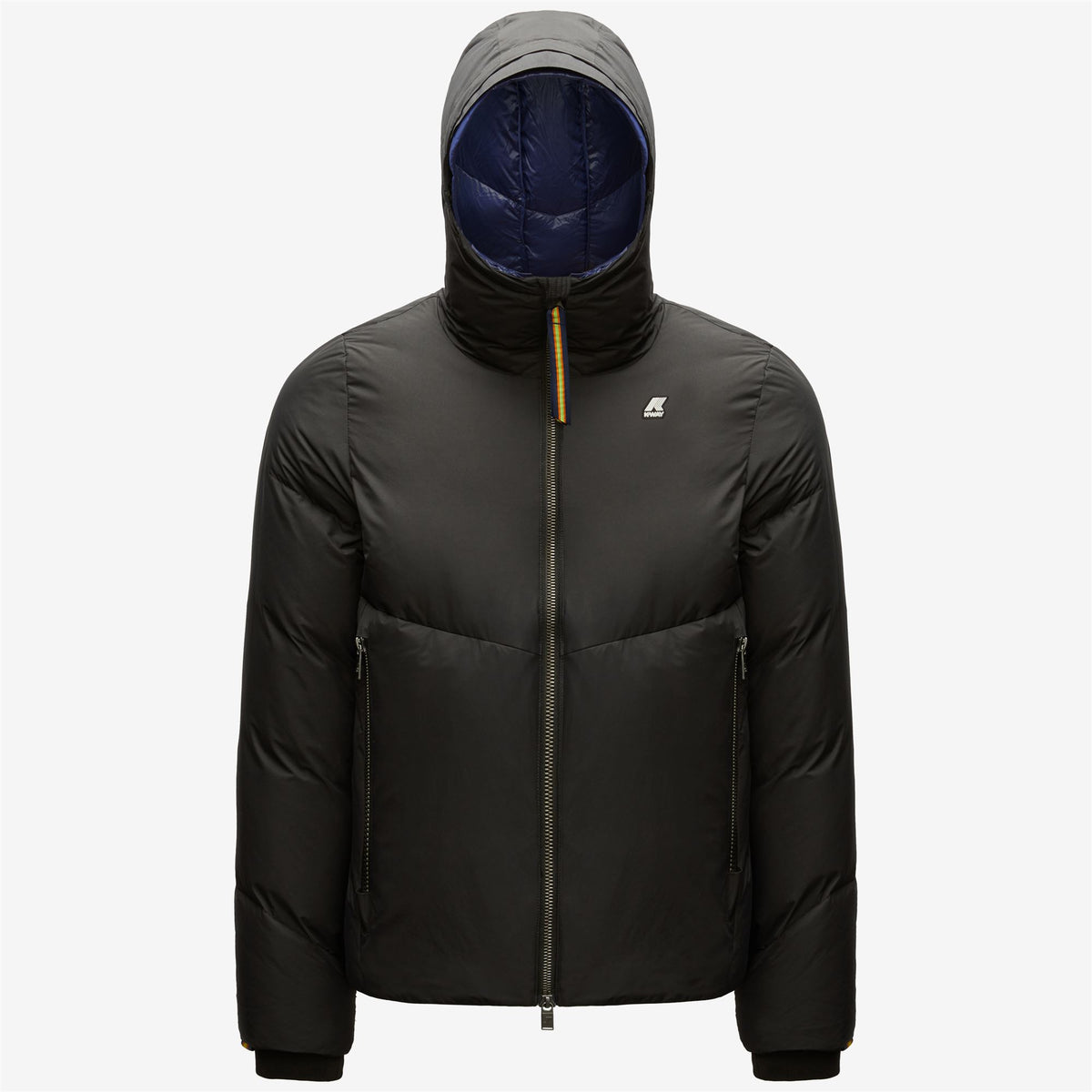 Jackets_Man_HUGOL THERMO SOFT TOUCH_Short_BLACK PURE - BLUE MEDIEVAL - Commercial 1