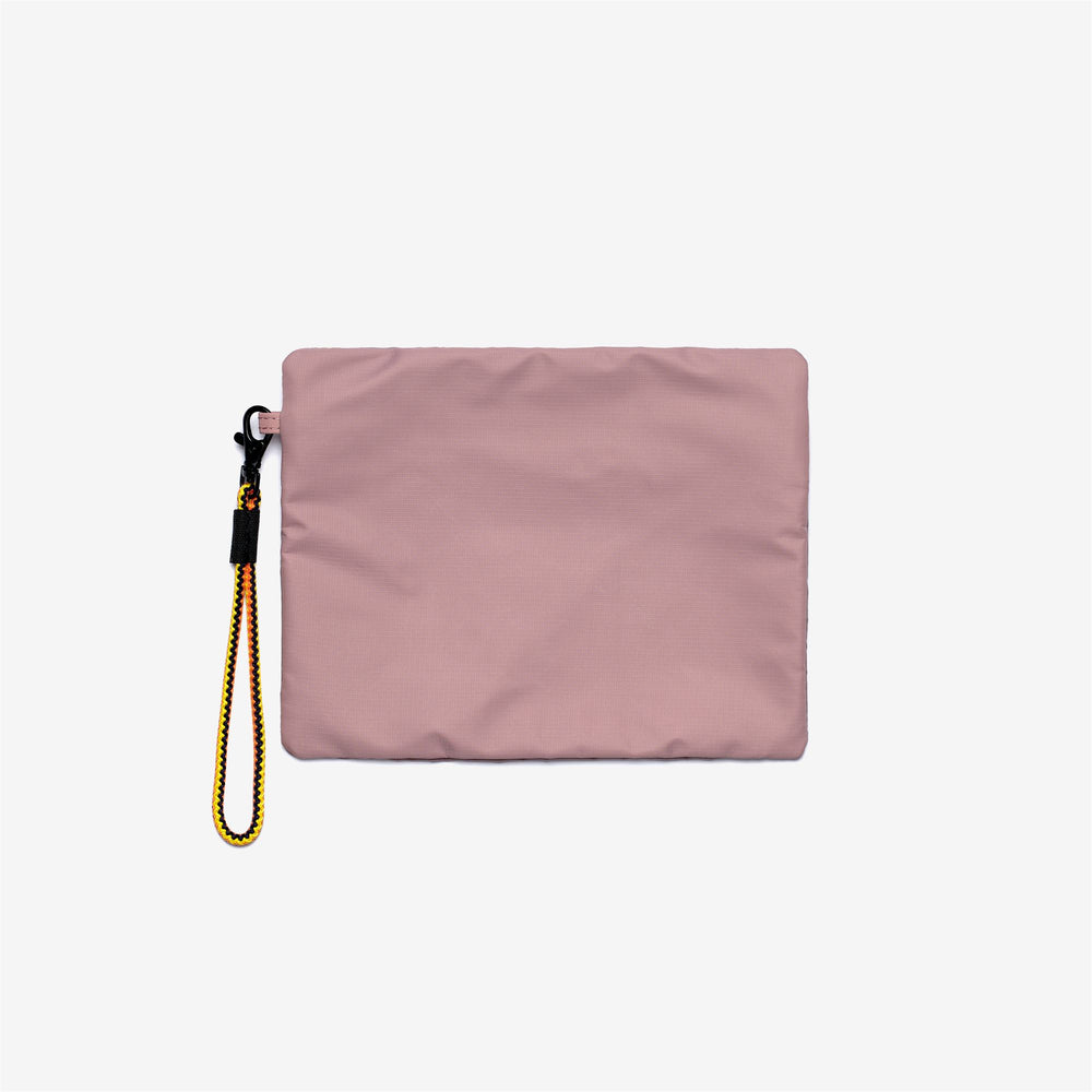 Brown unisex Nimes Waterproof Beauty Case with Striped Zip 02
