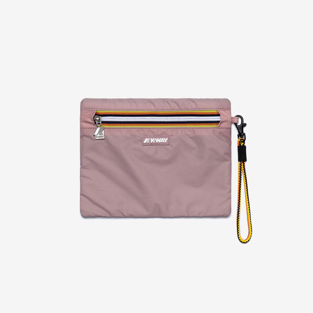 Brown unisex Nimes Waterproof Beauty Case with Striped Zip 01