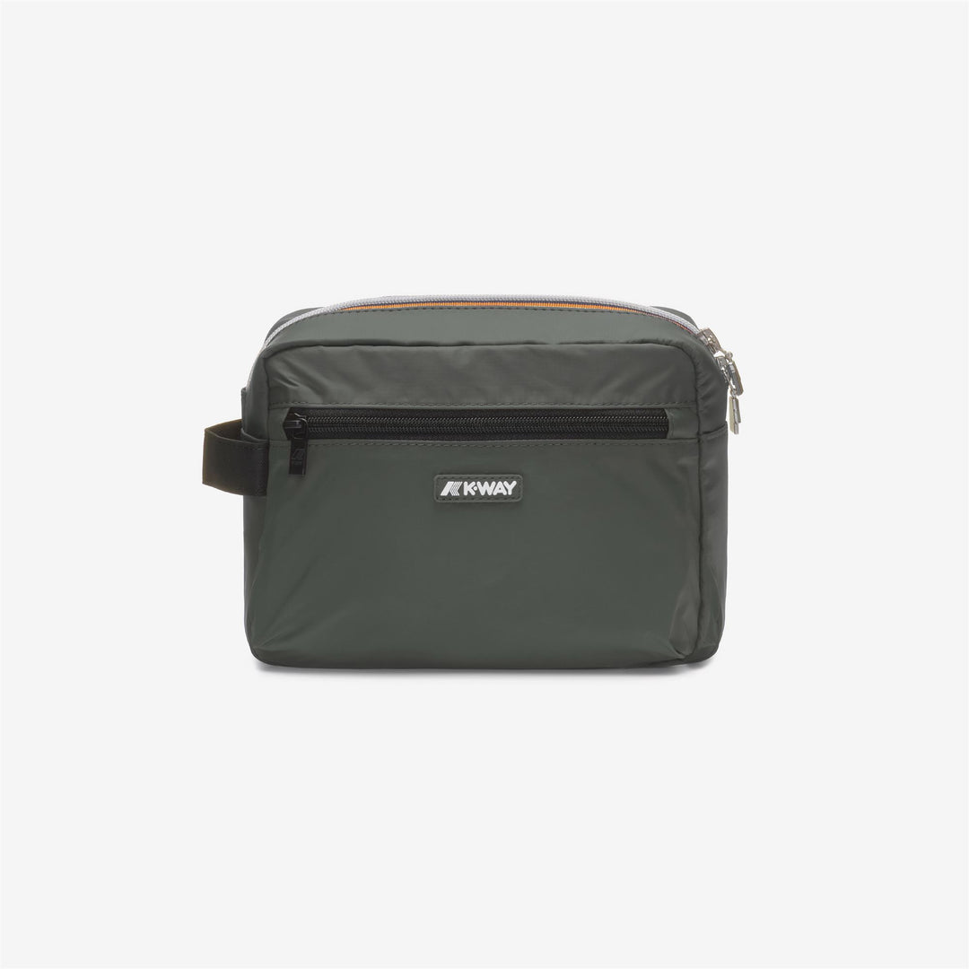 Blackish green Unisex Travel Beauty Case with Waterproof Design 01