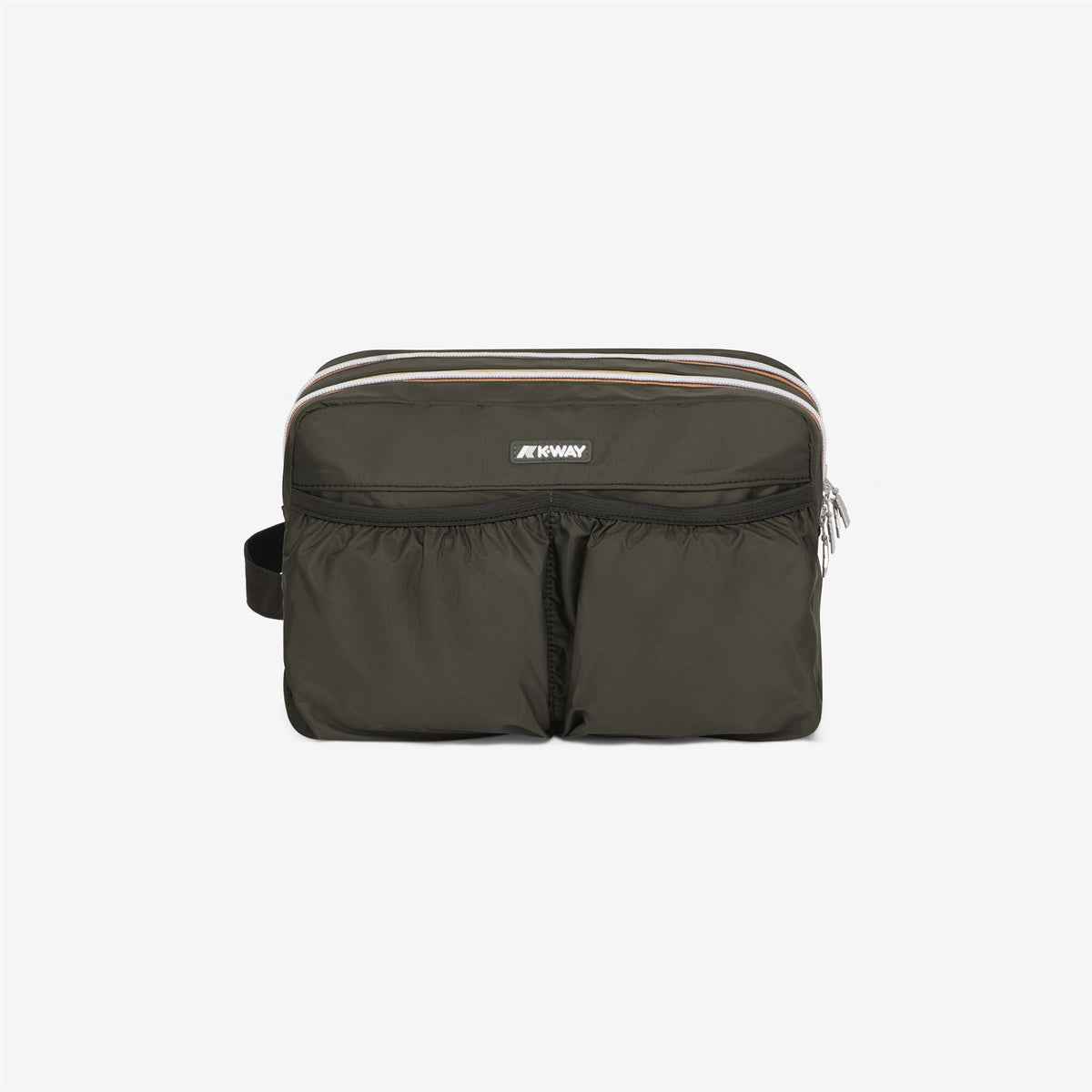 Small Accessories_UNISEX_ALBAS_Beauty Case_GREEN BLACKISH - Commercial 1