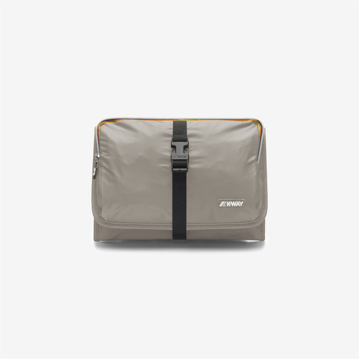 Beauty case unisex impermeabile verde con design da appendere 1