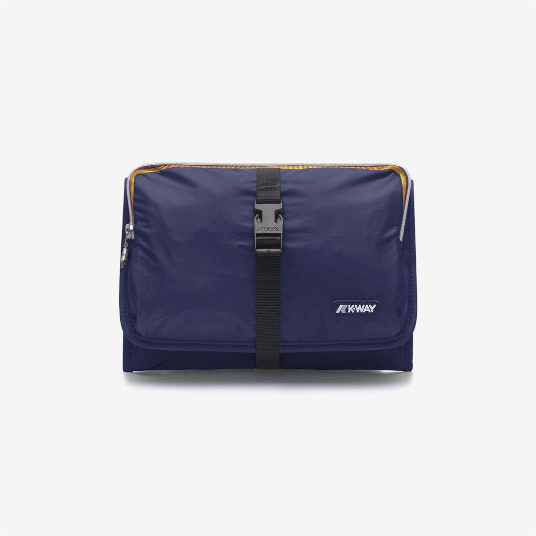 Cobalt blue Unisex Waterproof Beauty Case with Hanging Design 01