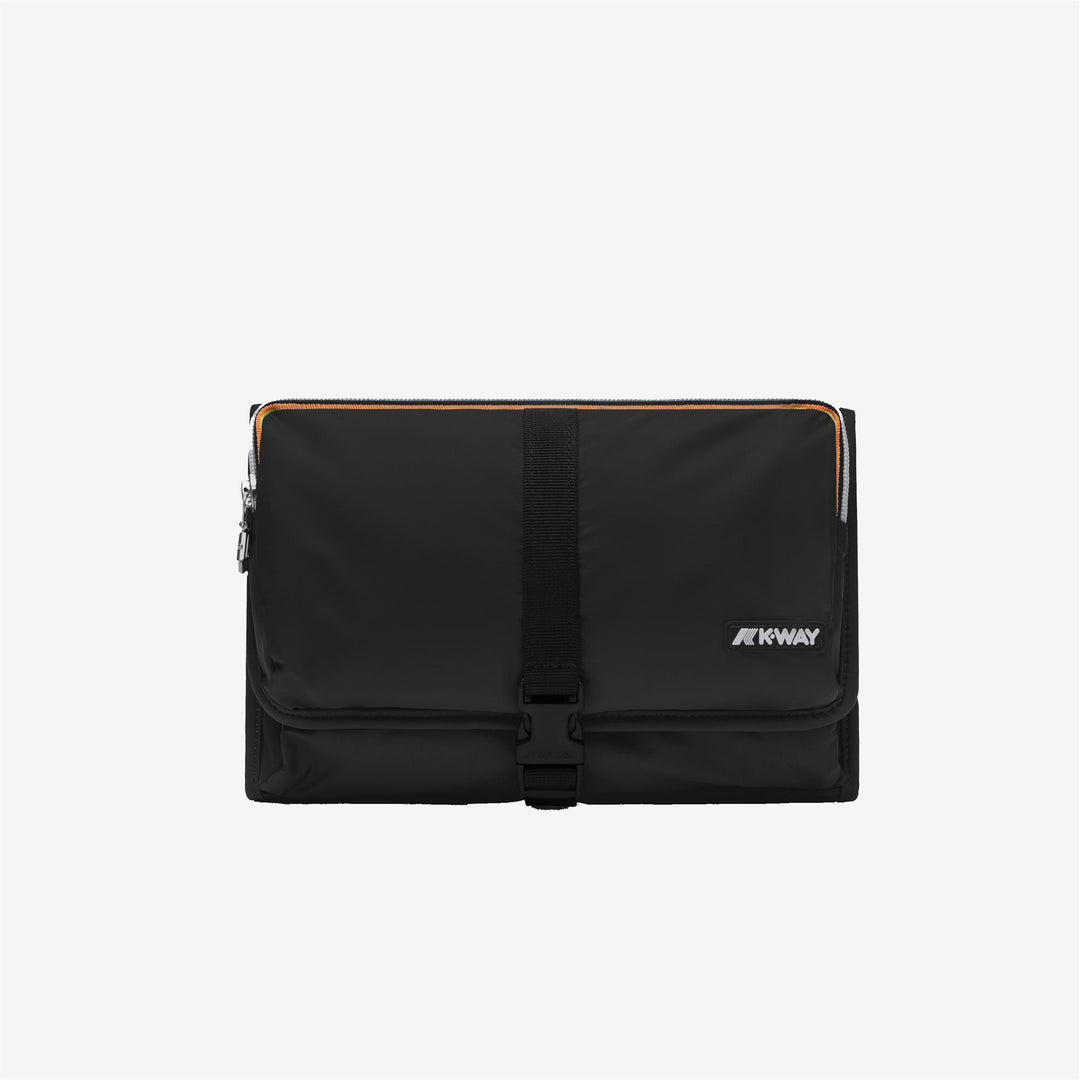Black Grey Unisex Waterproof Beauty Case with Hanging Design 01