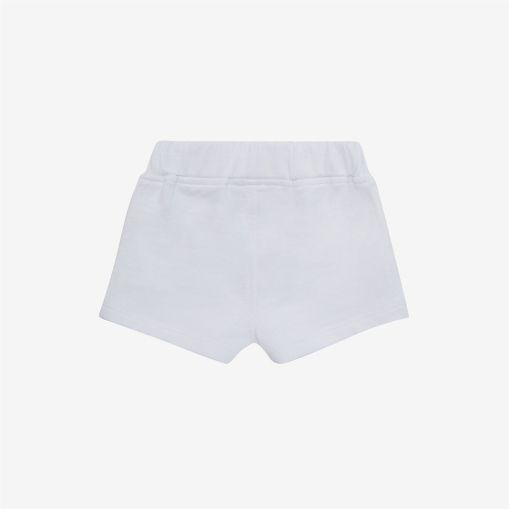 Shorts_Kid unisex_E. NOISETTE_Sport Shorts_White - Commercial 4