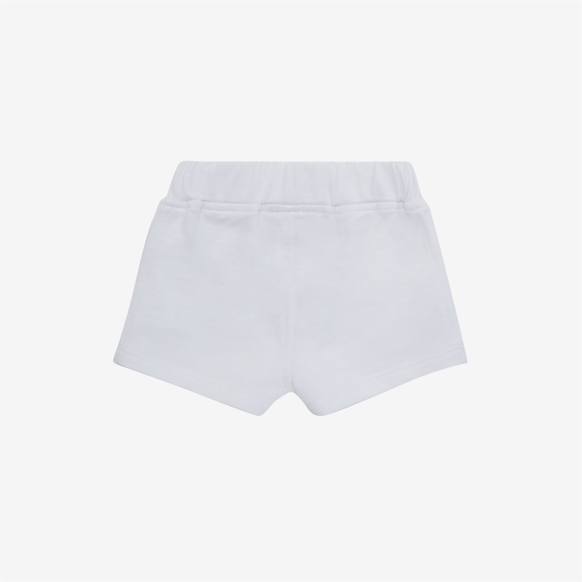 Shorts_Kid unisex_E. NOISETTE_Sport Shorts_White - Commercial 4