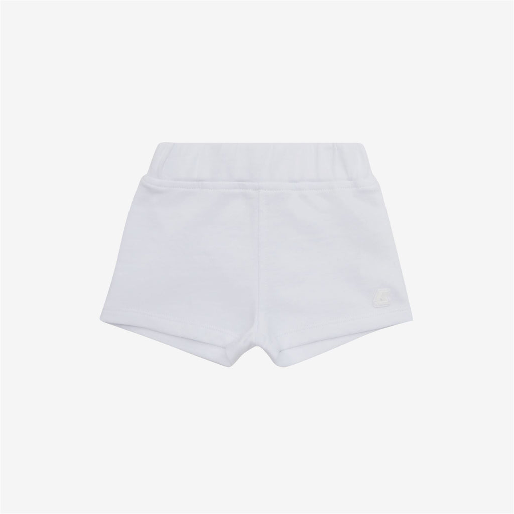 Shorts_Kid unisex_E. NOISETTE_Sport Shorts_White - Commercial 1