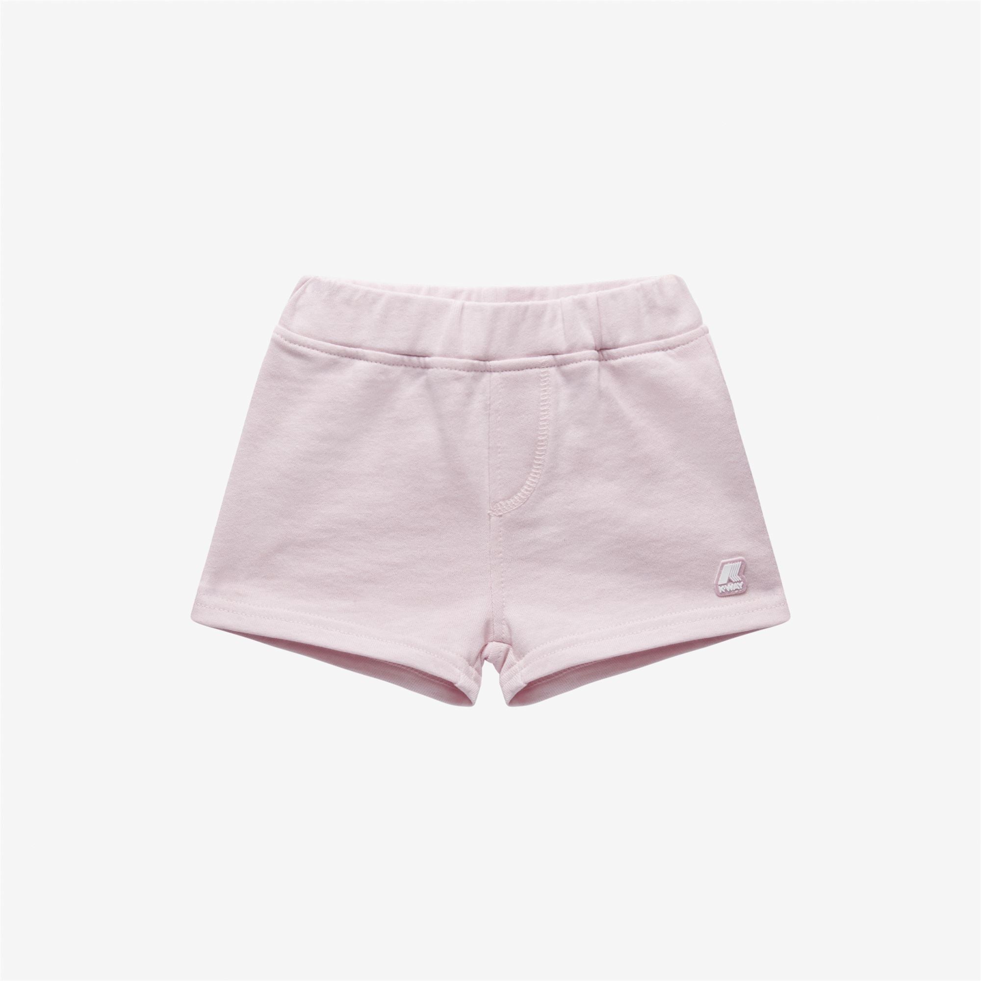 Shorts_Kid unisex_E. NOISETTE_Sport Shorts_Pink Rose - Commercial 1