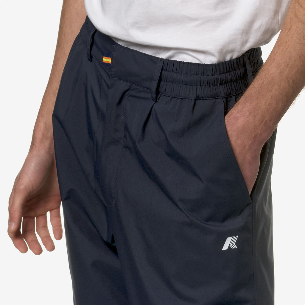 Pants_UNISEX_LEOPOLD STRETCH DOT_Sport Trousers_Blue Depth - Commercial 7