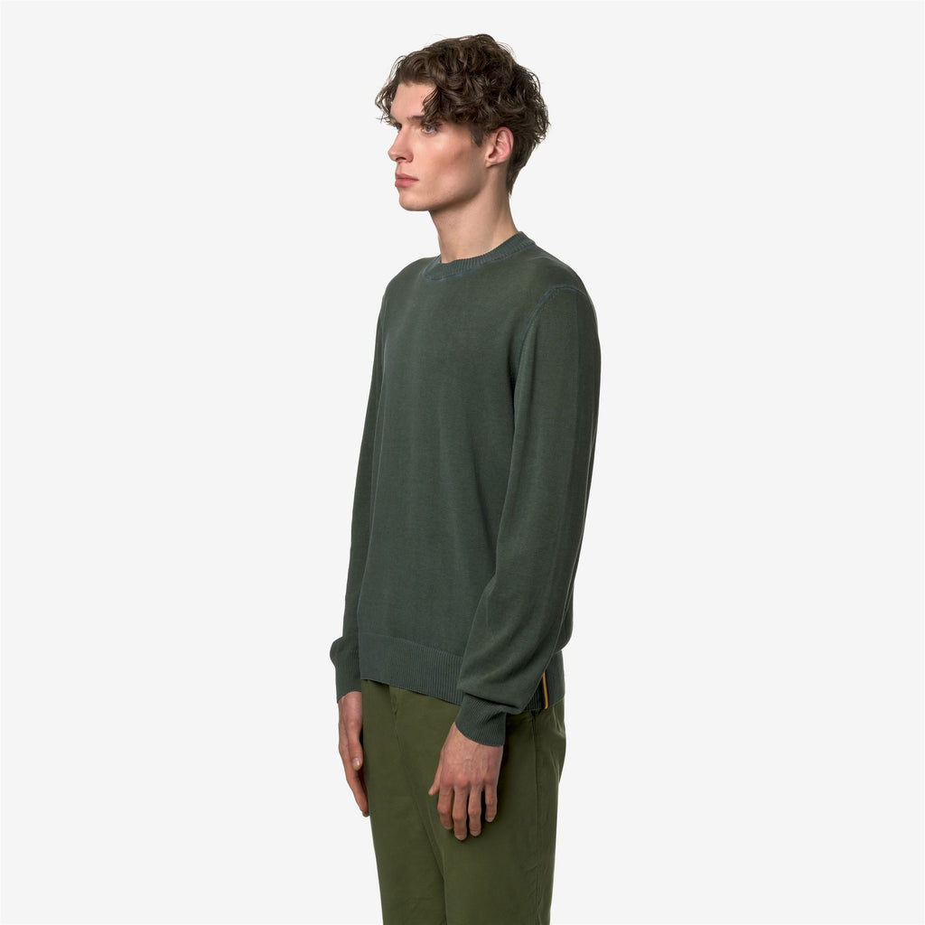 Knitwear_Man_BROU_Pull Over_Green A-Blue I - Commercial 5