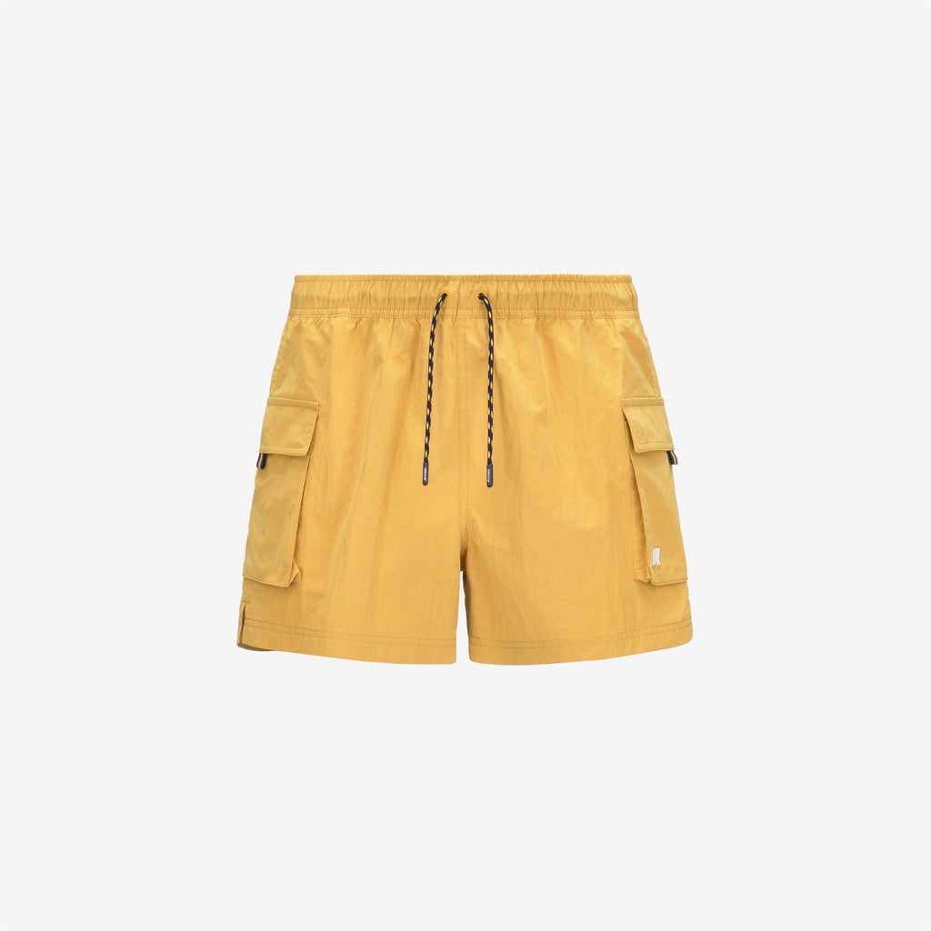Bathing Suits_Man_MELLOW MINI RIPSTOP_Swimming Trunks_Yellow Mimosa - Commercial 1
