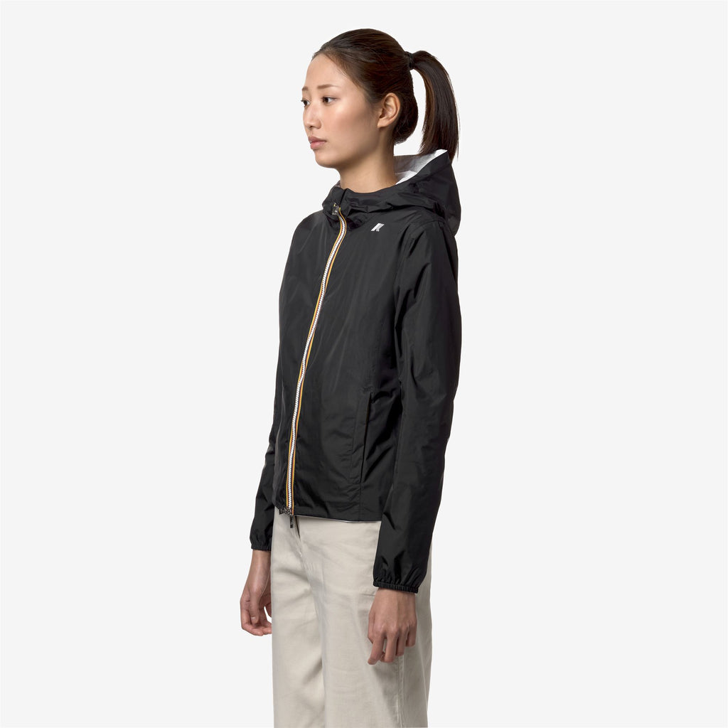 Jackets_Woman_LILY PLUS.2 DOUBLE_Short_Black P-White - Commercial 5