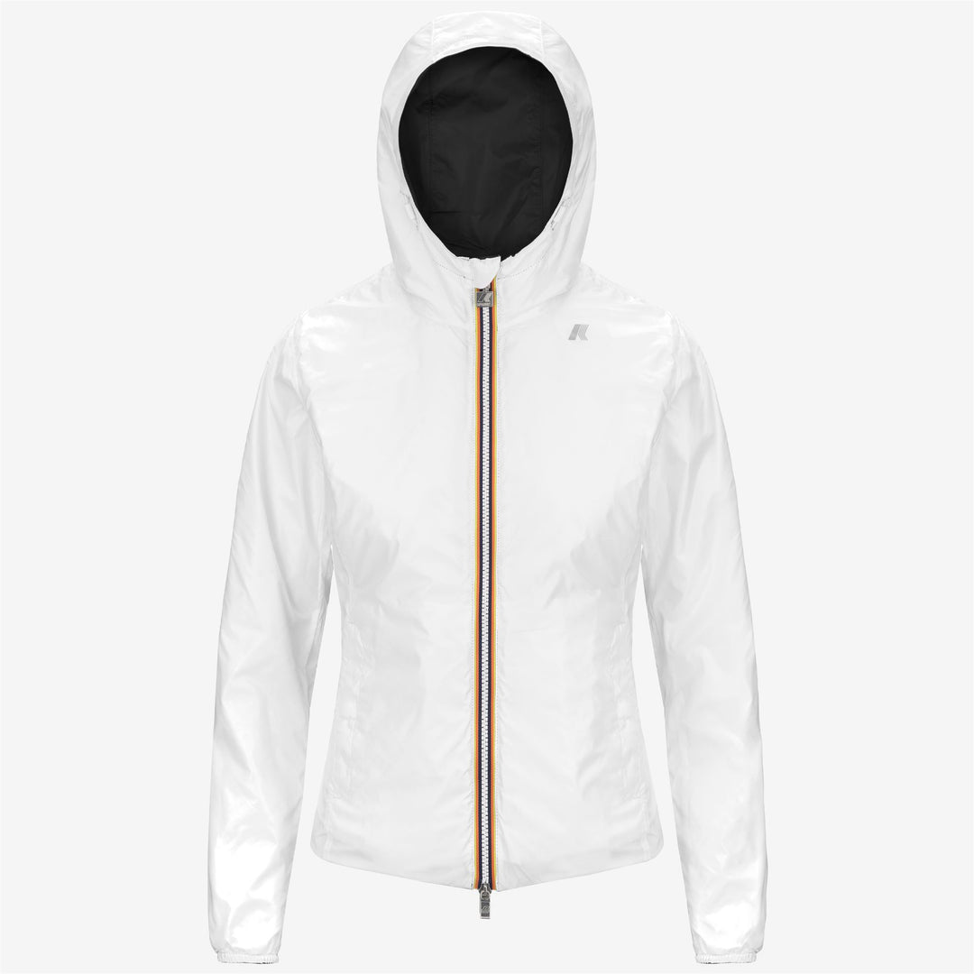 Giacca Corto Impermeabile Donna Reversibile Nero Grigio main