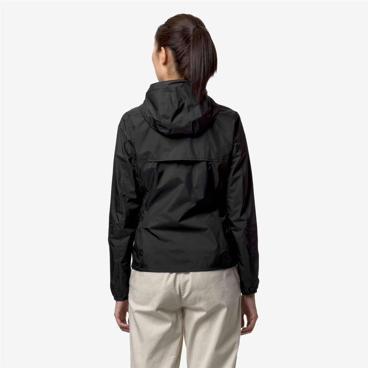 Jackets_Woman_LILY PLUS.2 DOUBLE_Short_Black P-White - Commercial 6
