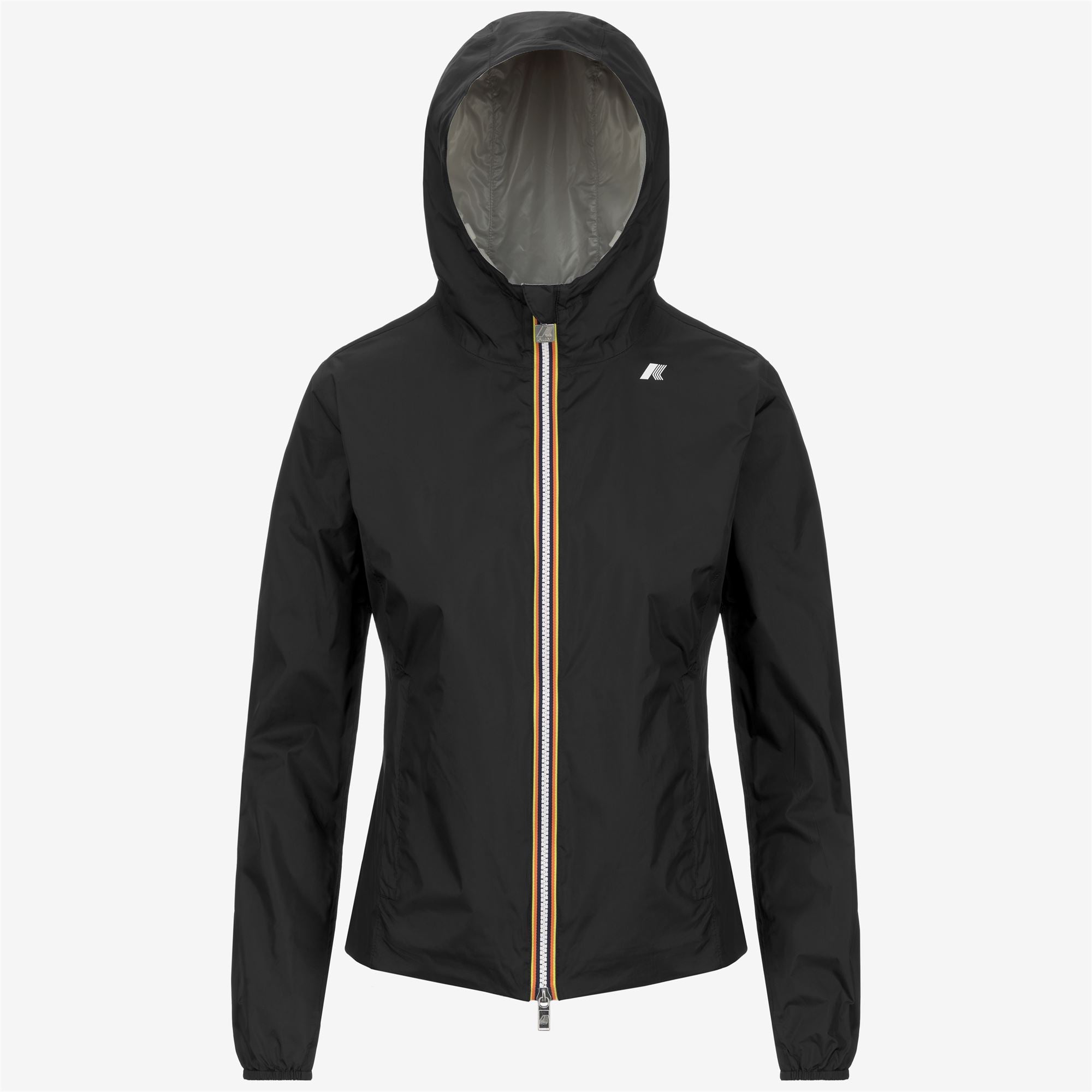 Jackets_WOMAN_LILY PLUS.2 DOUBLE_Short_Black P-Beige Lt - Commercial 1
