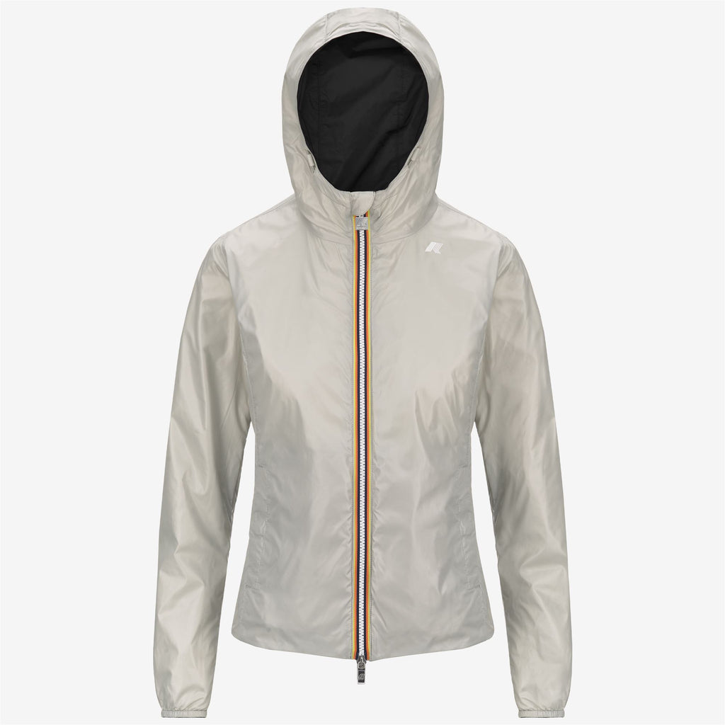 Jackets_WOMAN_LILY PLUS.2 DOUBLE_Short_Black P-Beige Lt - Commercial 2