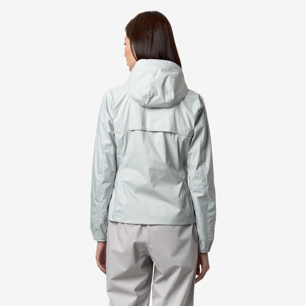 Jackets_Woman_LILY PLUS.2 DOUBLE_Short_Grey S-Green P - Commercial 6