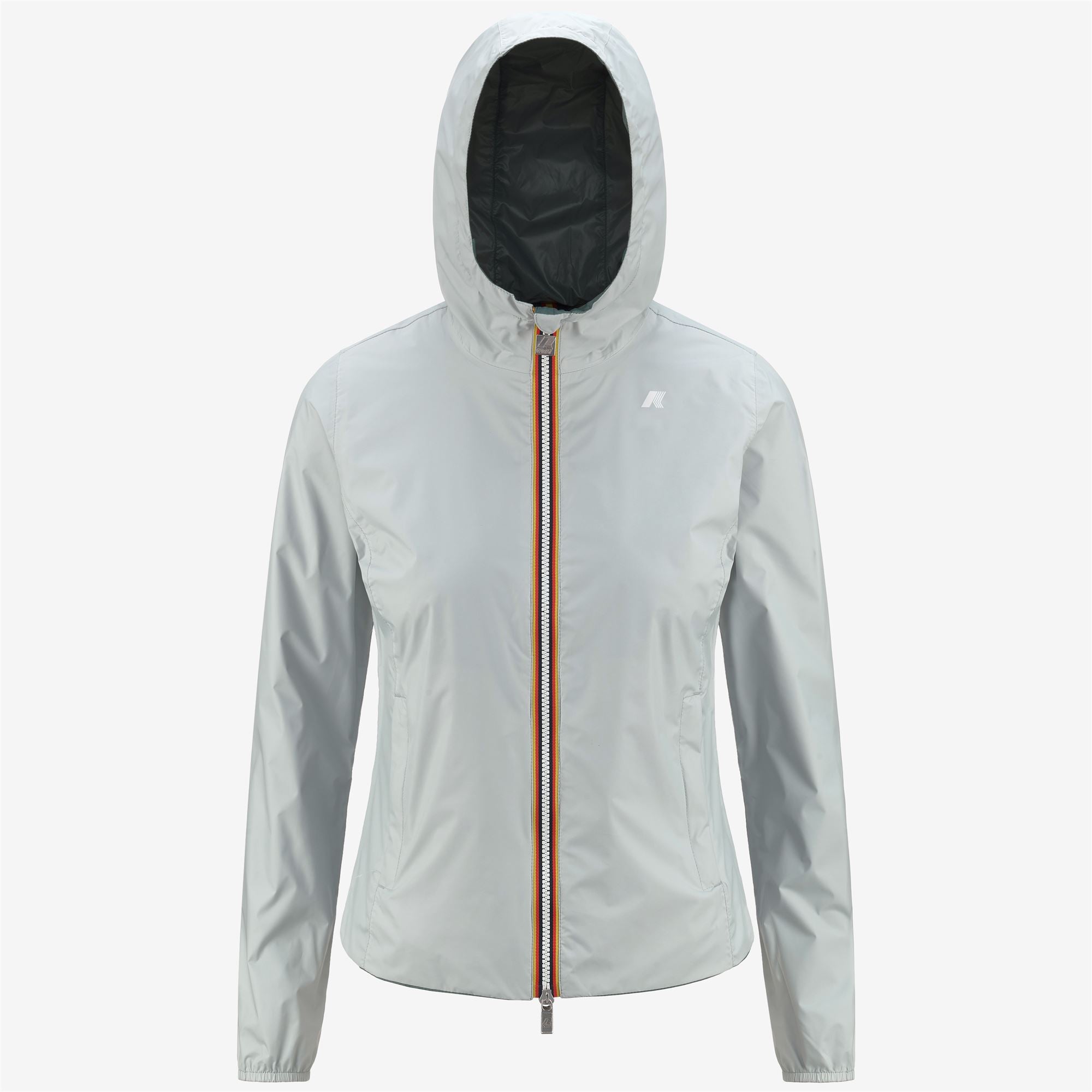 Jackets_Woman_LILY PLUS.2 DOUBLE_Short_Grey S-Green P - Commercial 1