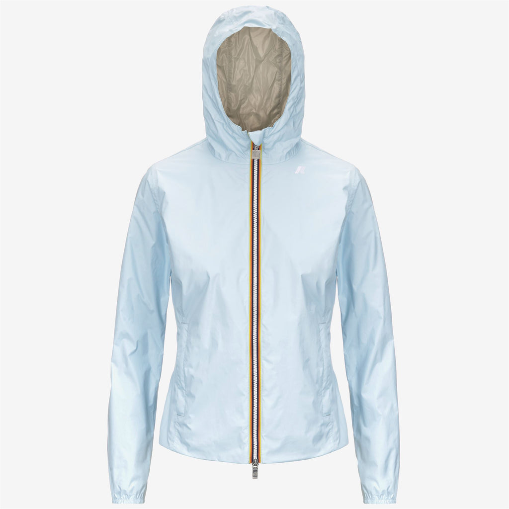 Jackets_WOMAN_LILY PLUS.2 DOUBLE_Short_Blue Baby - BEIGE LT - Commercial 1