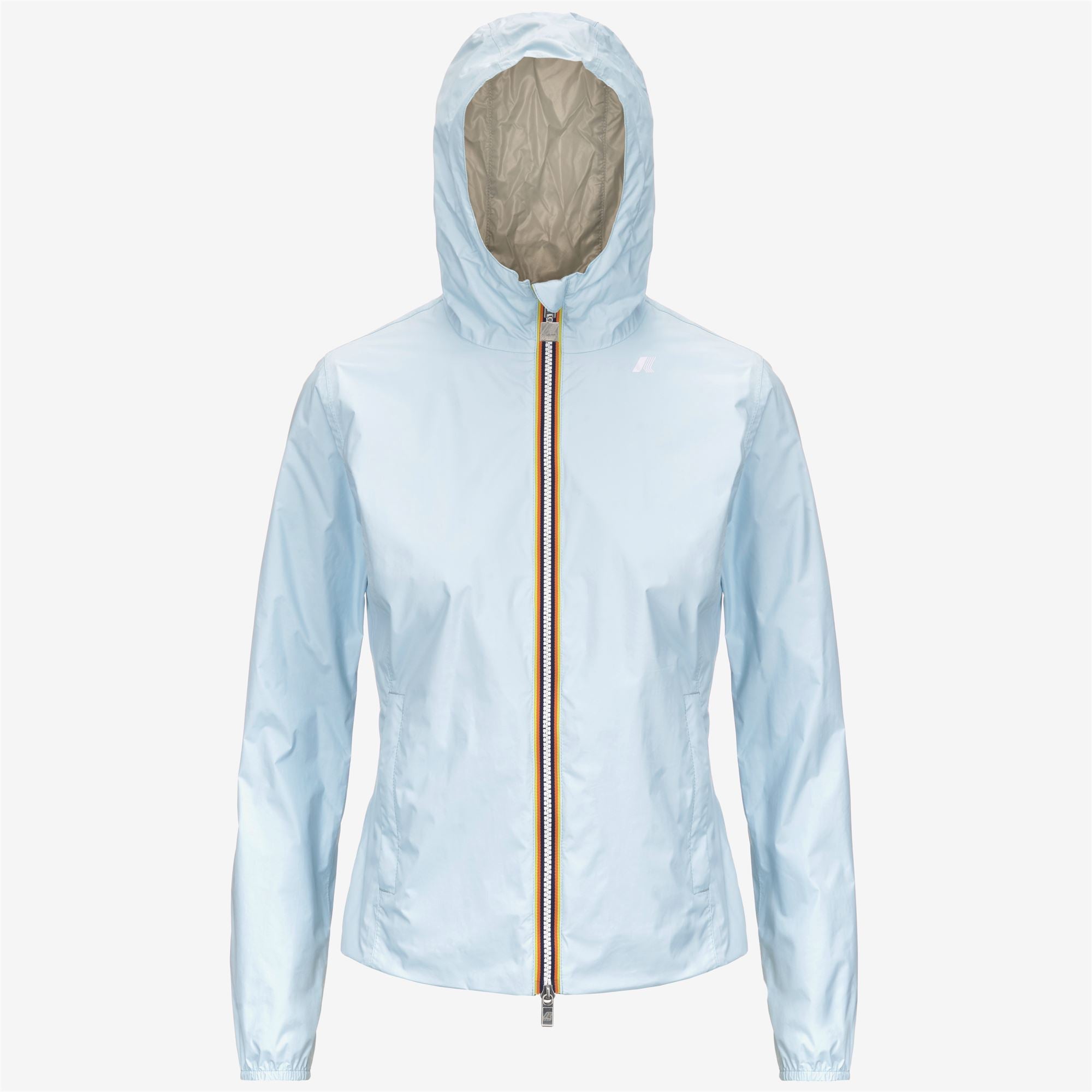 Jackets_WOMAN_LILY PLUS.2 DOUBLE_Short_Blue Baby - BEIGE LT - Commercial 1