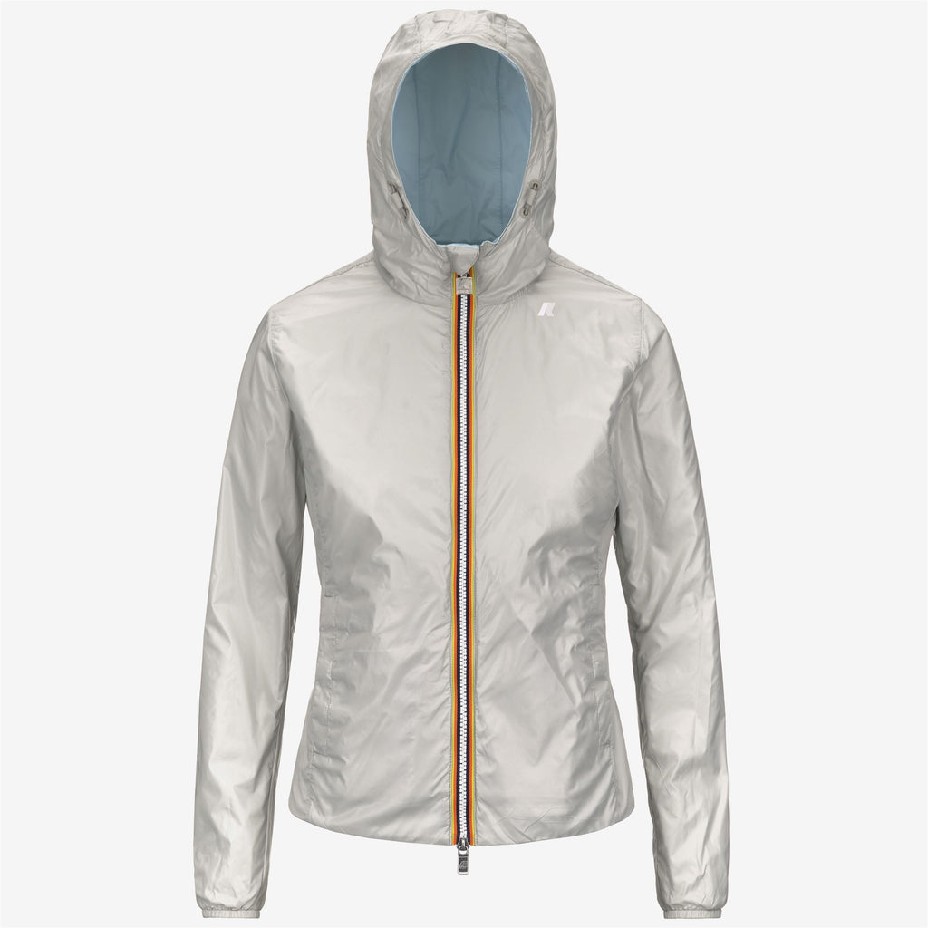 Jackets_WOMAN_LILY PLUS.2 DOUBLE_Short_Blue Baby - BEIGE LT - Commercial 2
