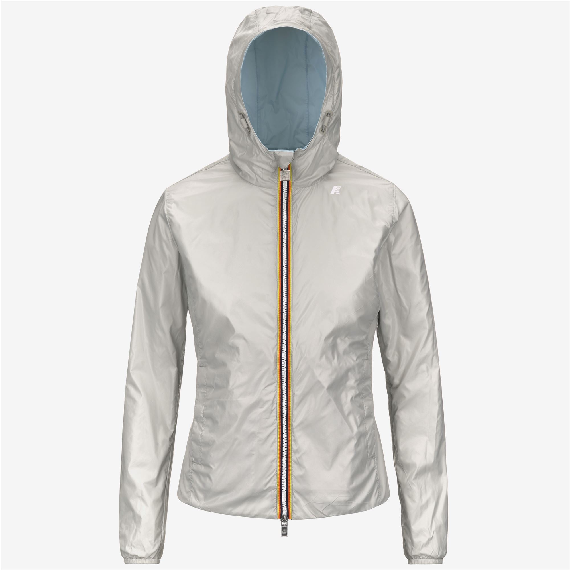 Jackets_WOMAN_LILY PLUS.2 DOUBLE_Short_Blue Baby - BEIGE LT - Commercial 2