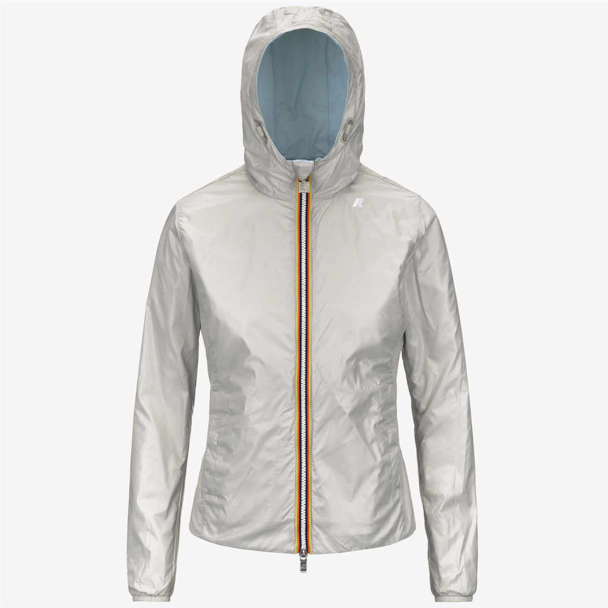Jackets_WOMAN_LILY PLUS.2 DOUBLE_Short_Blue Baby - BEIGE LT - Commercial 2