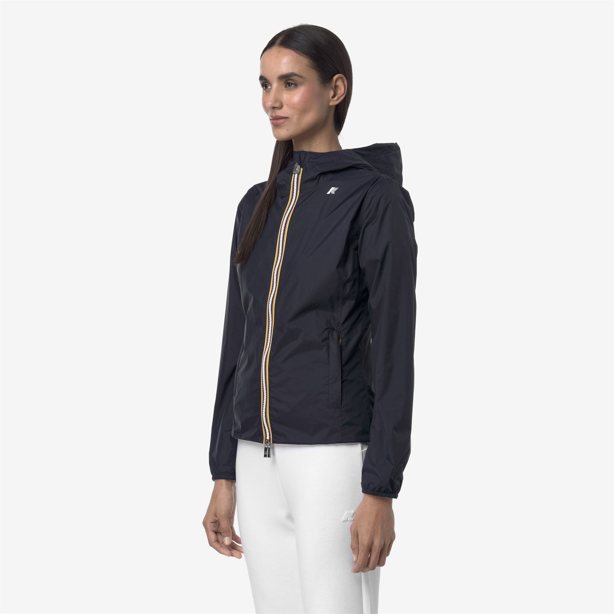 Jackets_WOMAN_LILY PLUS.2 DOUBLE_Short_Blue Depth - Grey - Commercial 5