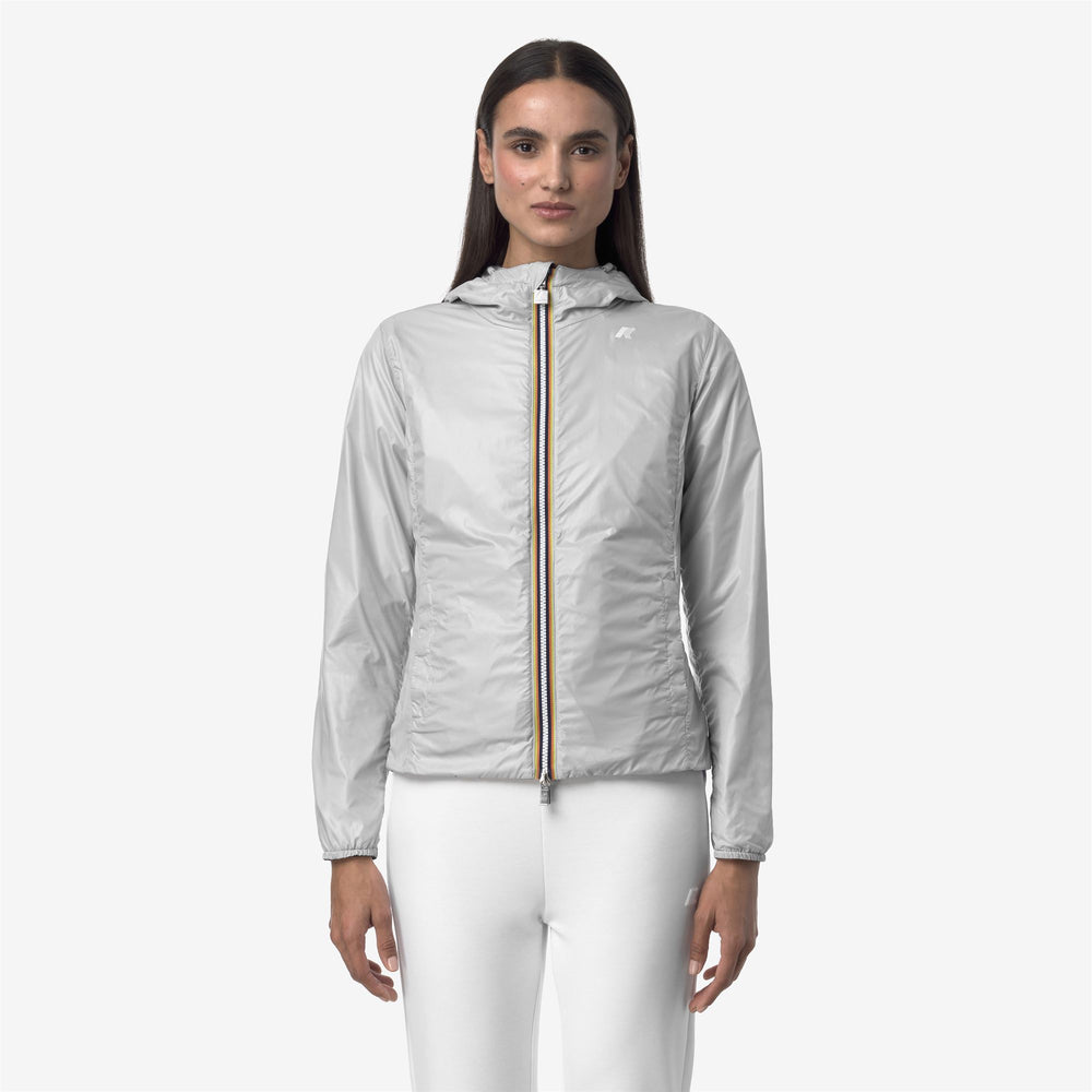 Blue Grey Women's Reversible Waterproof Slim Fit Jacket 02