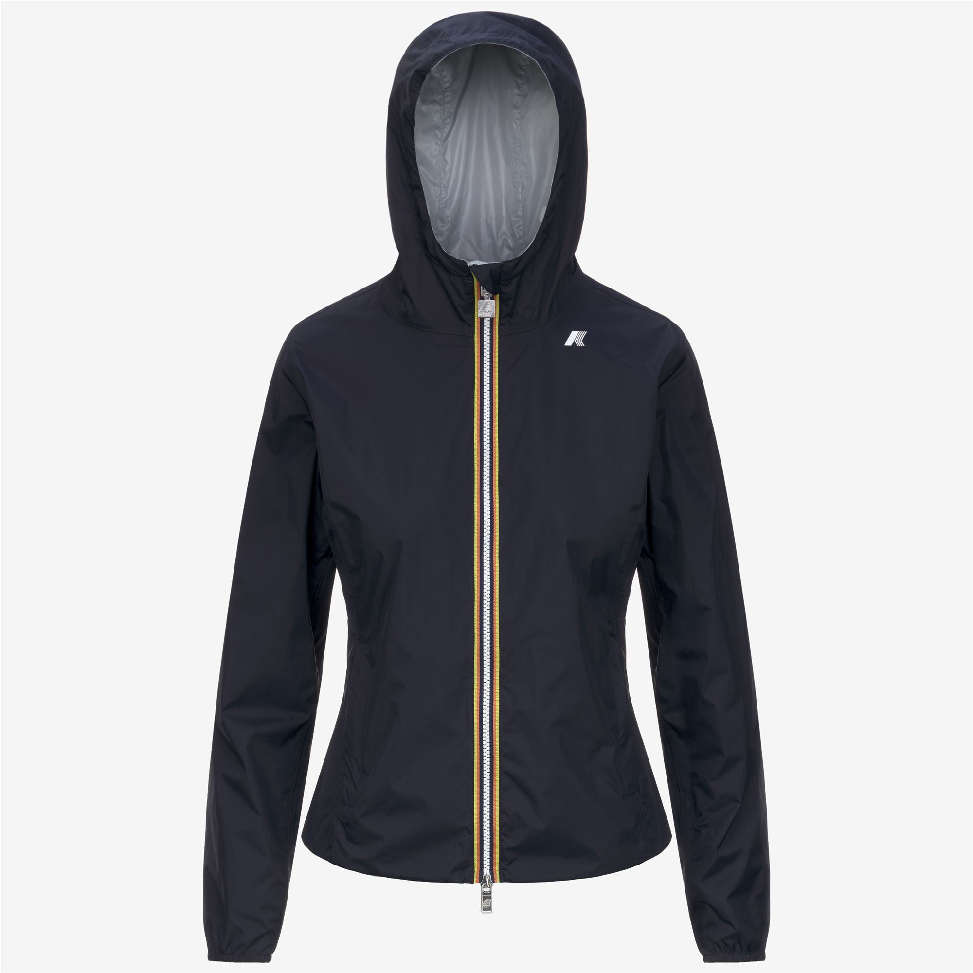 Jackets_WOMAN_LILY PLUS.2 DOUBLE_Short_Blue Depth - Grey - Commercial 1