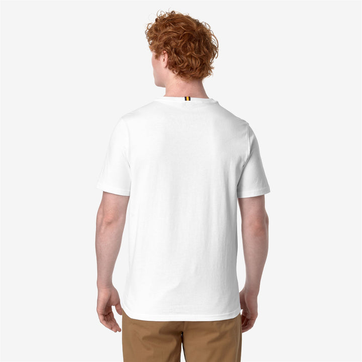 T-ShirtsTop Man ODOM TYPO EST. T-Shirt WHITE Dressed Front Double		