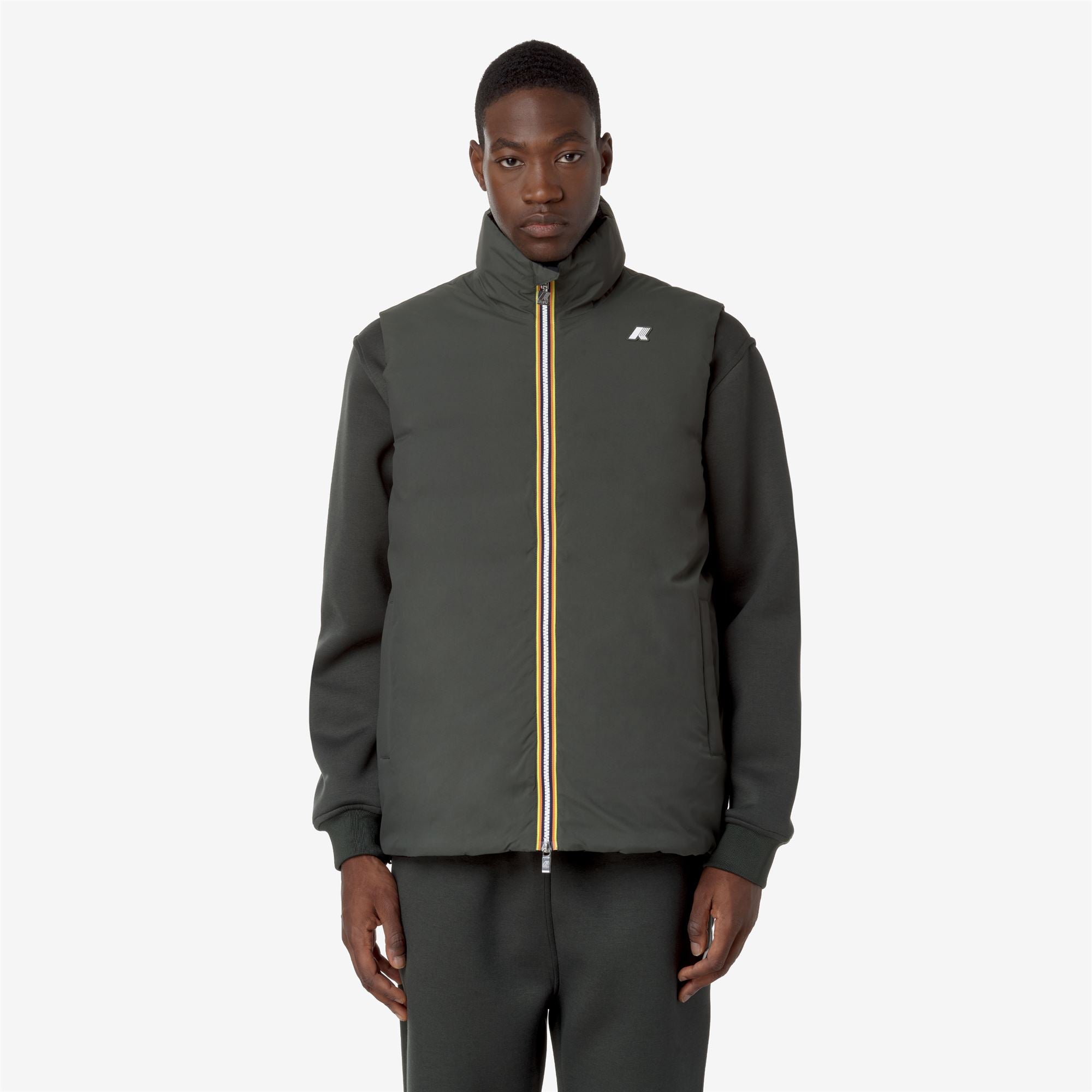 Jackets_MAN_VALEN ST THERMO DOUBLE_Short_GREEN BLACKISH  - Black Pure - Commercial 4