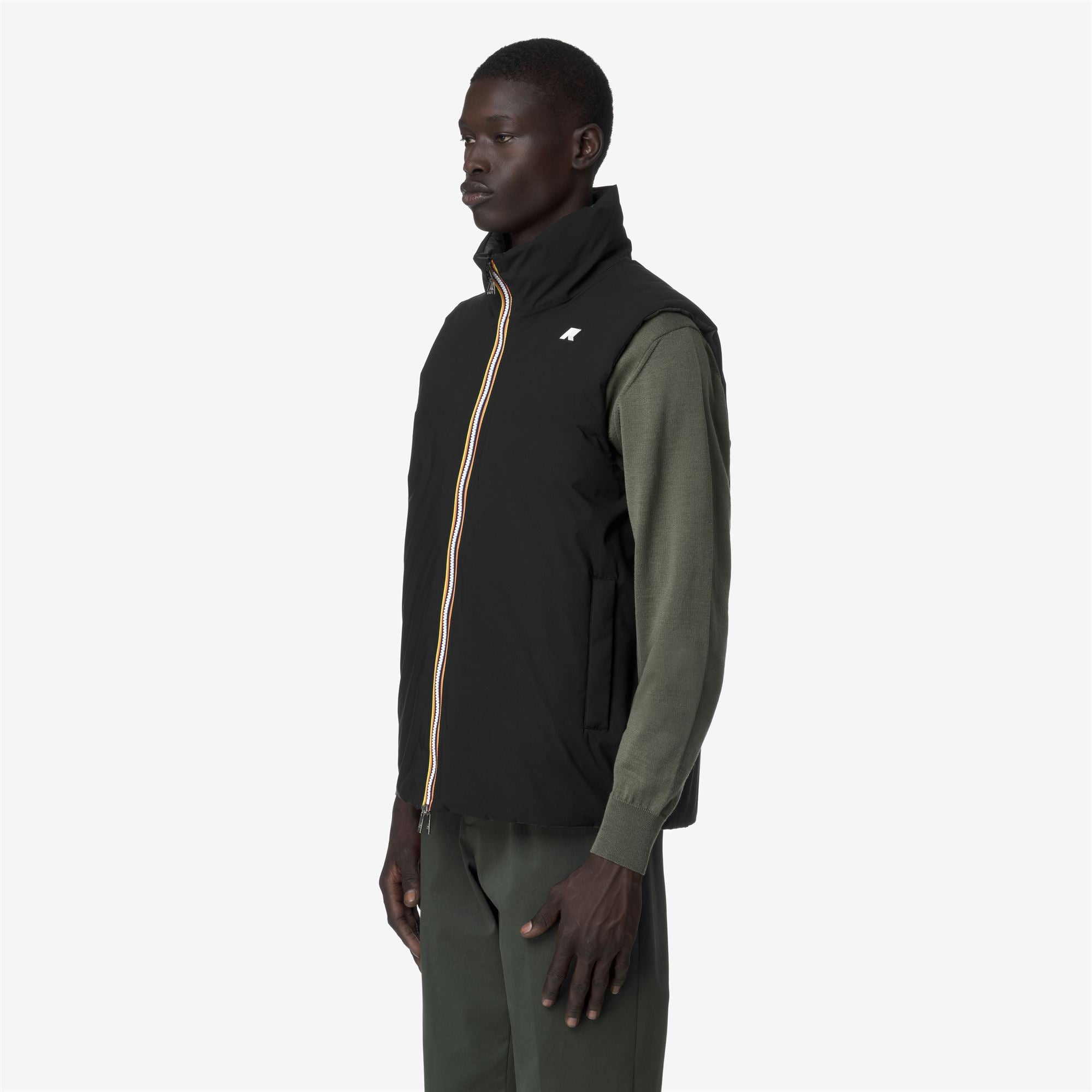 Jackets_MAN_VALEN ST THERMO DOUBLE_Short_Black Pure - GREEN BLACKISH - Commercial 5