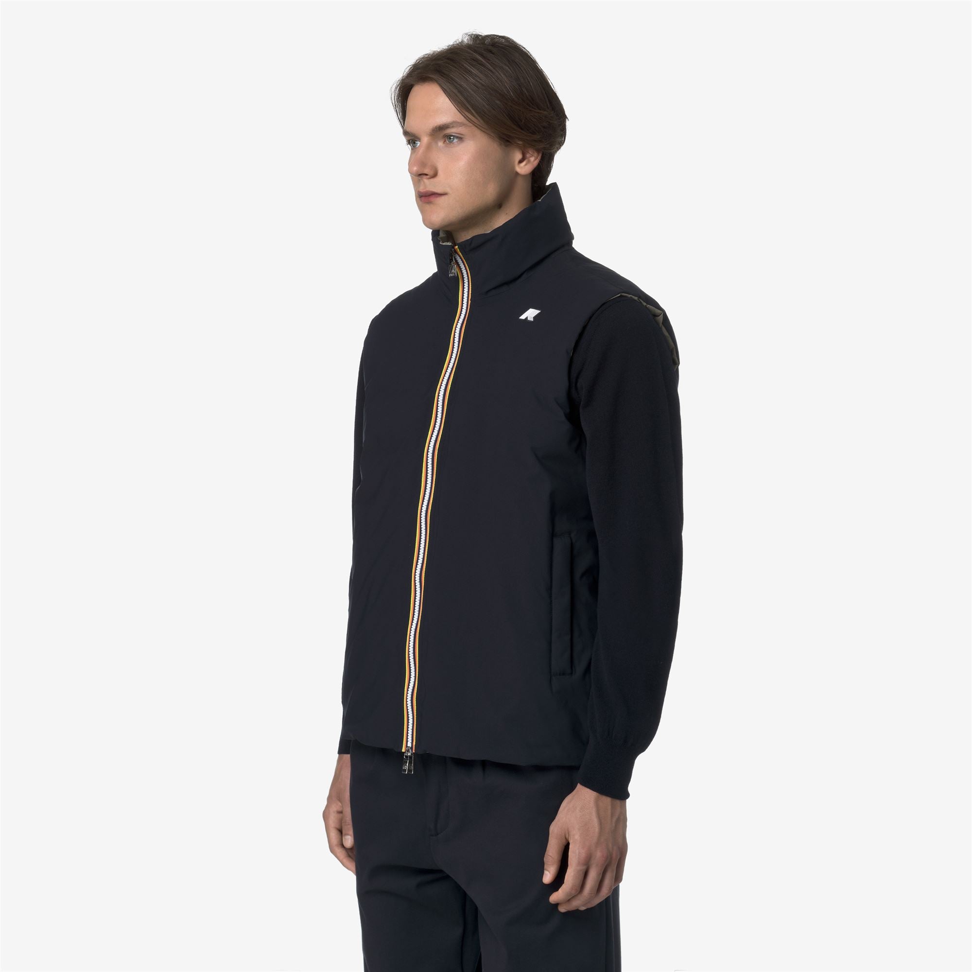 Jackets_MAN_VALEN ST THERMO DOUBLE_Short_Blue Depth - Green Oak - Commercial 5