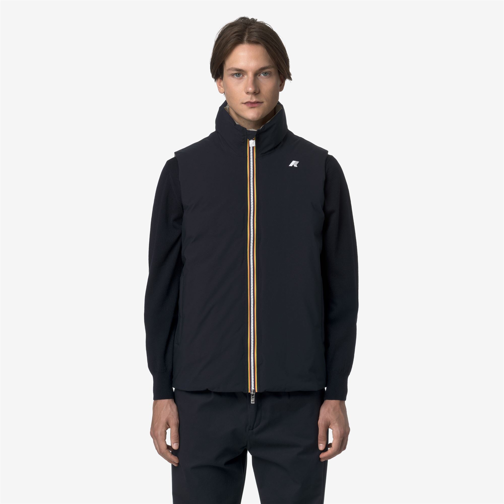 Jackets_MAN_VALEN ST THERMO DOUBLE_Short_Blue Depth - Green Oak - Commercial 3