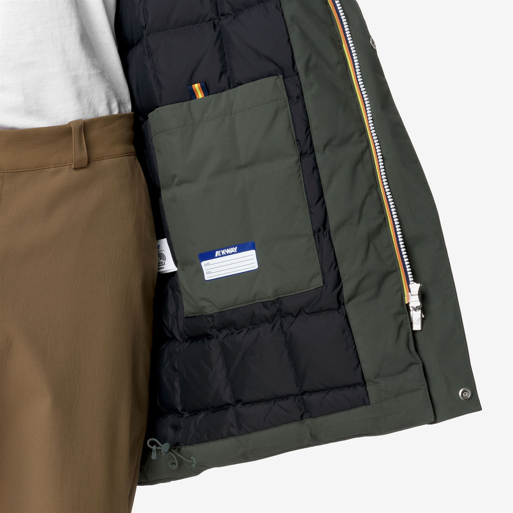 Jackets_MAN_JARNO ST THERMO_3/4 Length_GREEN BLACKISH  - Black Pure - Commercial 7